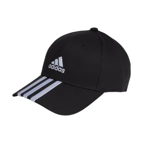 adidas 3-Stripes Cotton Twill Baseball Cap