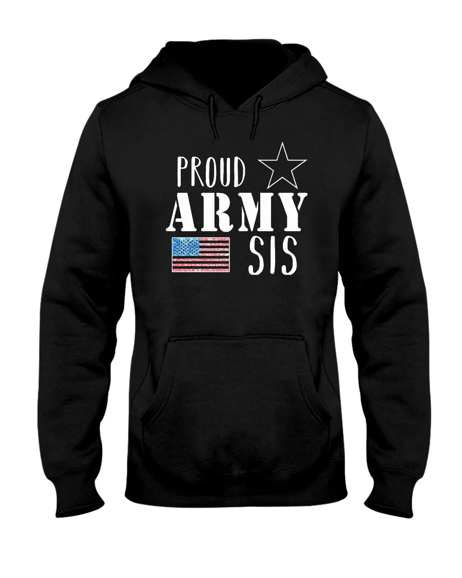 Army Sister Small Flag T-shirts