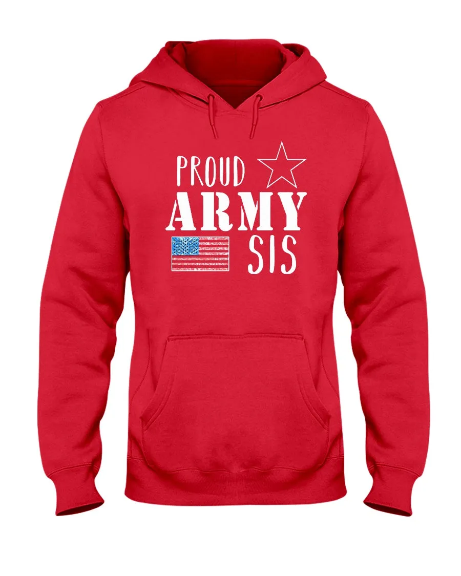 Army Sister Small Flag T-shirts