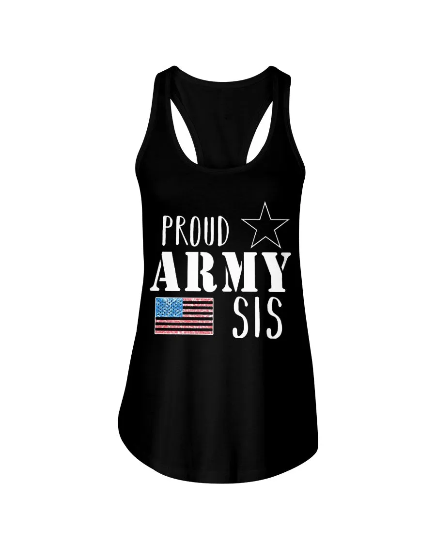 Army Sister Small Flag T-shirts