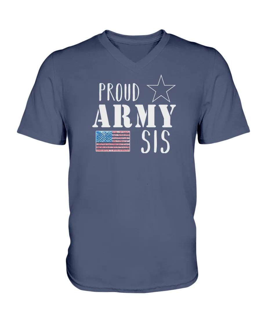 Army Sister Small Flag T-shirts