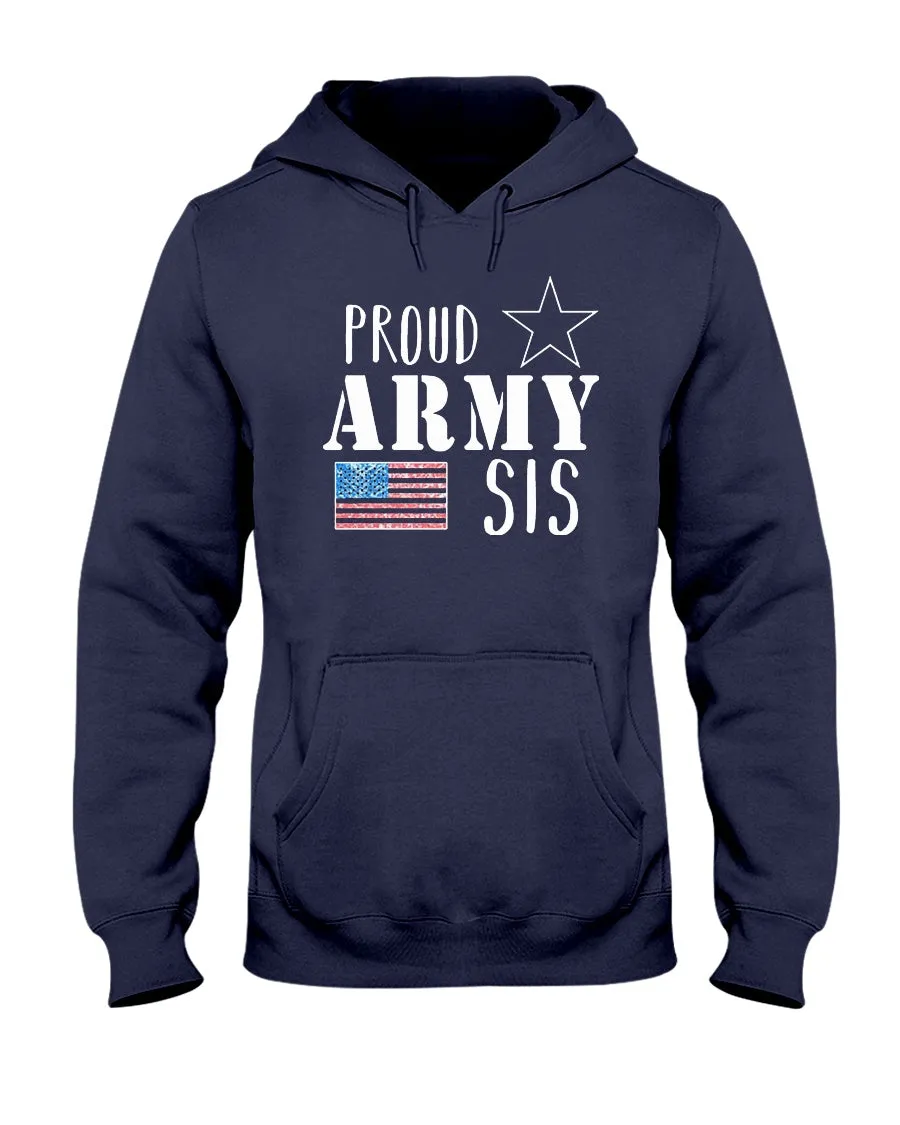 Army Sister Small Flag T-shirts