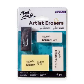 Artist Erasers Signature 4pc