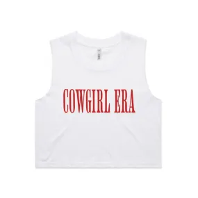 Cowgirl Era Cropped Tank