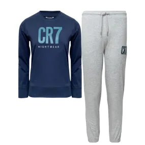 CR7 Boy's Loungewear, Pajama Set - Pants, Long Sleeve