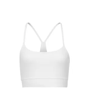 CROPPED YOGA TANK TOP IN WHITE