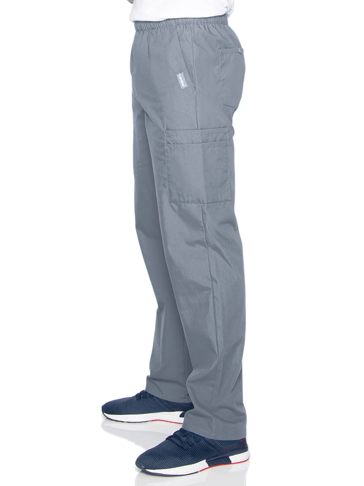 Essentials - Men's Straight-Leg Cargo Scrub Pants