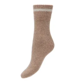 Fawn Wool Blend Socks