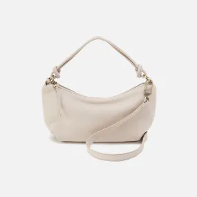 Lindley Crossbody in Soft Pebbled Leather - Stone