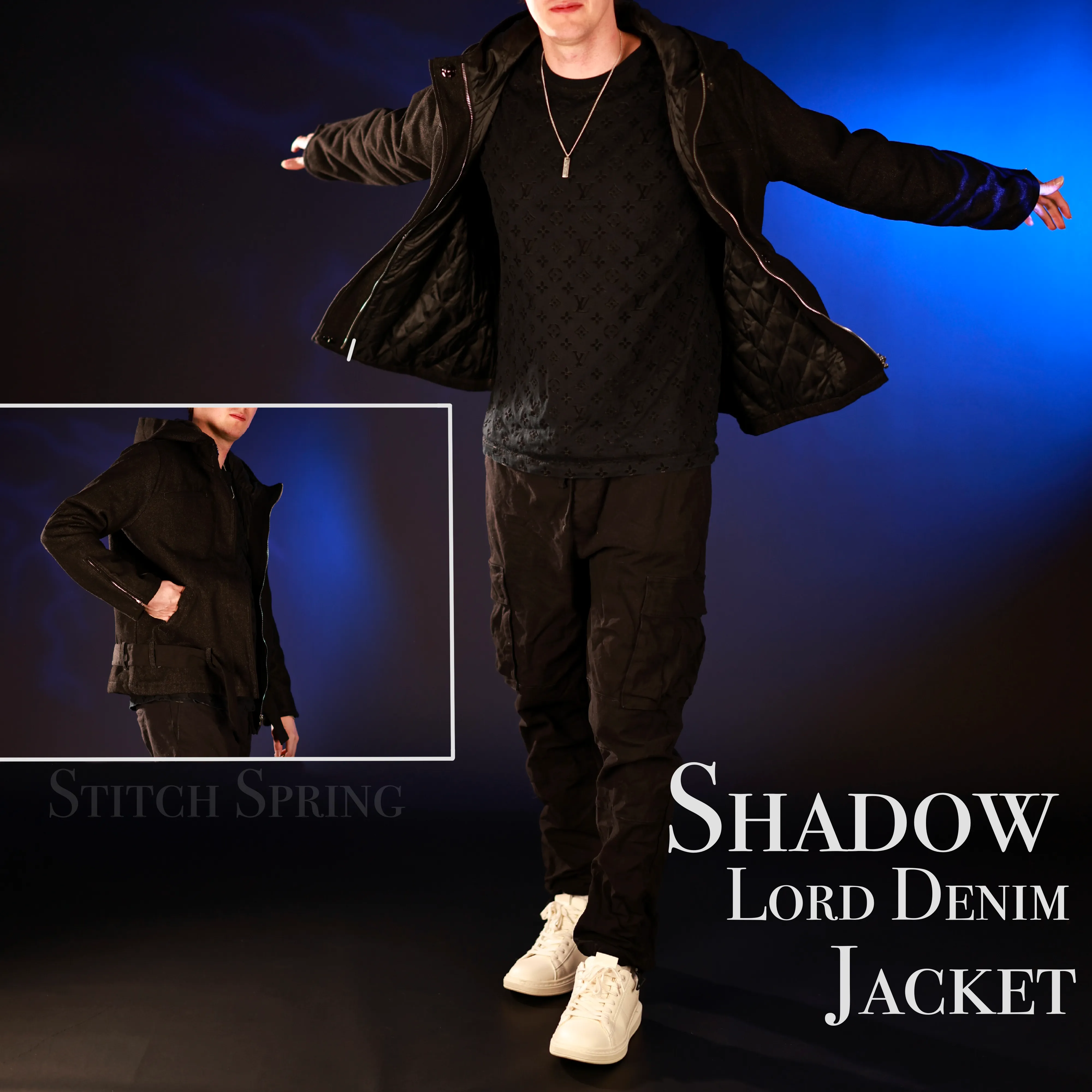 Shadow Lord After Dark Denim Jacket Preorder